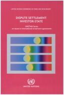 Cover of: Dispute Settlement: Investor-State (Issues in International Investment Agreements)