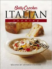 Cover of: Betty Crocker's Italian Cooking by Betty Crocker