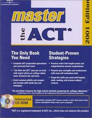 Cover of: Master the Act 2001