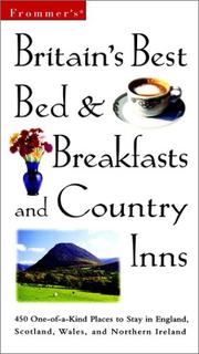 Cover of: Frommer's Britain's Best Bed & Breakfasts and Country Inns
