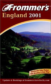 Cover of: Frommer's 2001 England (Frommer's England)