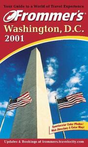 Cover of: Frommer's Washington, D.C., 2001