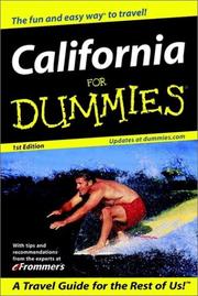 Cover of: California for Dummies