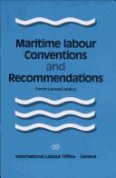 Cover of: Maritime Labour Conventions and Recommendations (including standards relating to fishing, dock work and inland navigation)