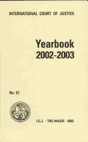 Cover of: Yearbook, 2002-2003 by 