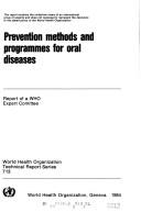 Cover of: Prevention and Programs for Oral Health (World Health Organization Technical Report Series)