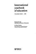 Cover of: International Yearbook of Education, 1980