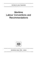 Cover of: Maritime Labour Conventions and Recommendations