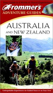 Cover of: Frommer's Adventure Guides: Australia and New Zealand