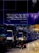 Labour and social issues arising from problems of cross-border mobility of international drivers in the road transport sector by International Labour Office