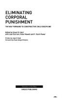 Cover of: Eliminating Corporal Punishment by Joan Durrant, Peter Newell