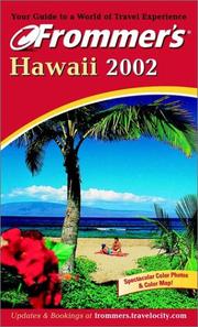 Cover of: Frommer's 2002 Hawaii (Frommer's Hawaii, 2002)