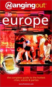 Cover of: Hanging Out in Europe by Kristen Couse