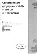 Cover of: Occupational and Geographical Mobility in and Out of Thai Fisheries (Fao Fisheries Technical Paper)