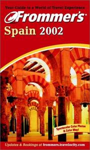 Cover of: Frommer's Spain 2002