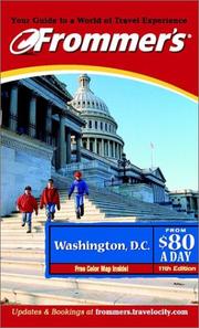 Cover of: Frommer's Washington, D.C. from $80 a Day