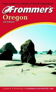 Cover of: Frommer's Oregon by Karl Samson, Jane Aukshunas