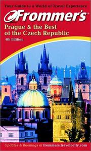 Cover of: Frommer's Prague & the Best of the Czech Republic by Hana Mastrini, Alan Crosby
