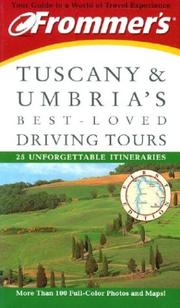 Cover of: Frommer's Tuscany & Umbria's Best-Loved Driving Tours