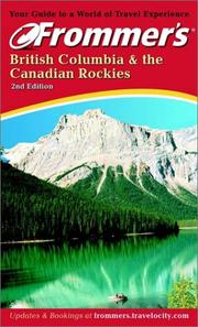 Cover of: Frommer's British Columbia & the Canadian Rockies
