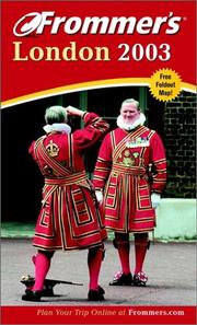 Cover of: Frommer's(r) London 2003