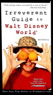 Cover of: Frommer's(r) Irreverent Guide to Walt Disney World, 4th Edition by Diane Bair, Pamela Wright