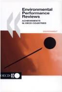 Environmental Performance Reviews by Organisation for Economic Co-operation and Development