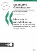 Cover of: Measuring Globalisation: The Role Of Multinationals In Oecd Economies