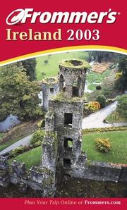 Cover of: Frommer's Ireland 2003 by Suzanne Rowan Kelleher
