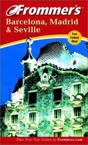 Cover of: Frommer's(r) Barcelona, Madrid and Seville, 4th Edition by Darwin Porter, Danforth Prince