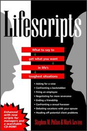 Cover of: Lifescripts by Stephen M. Pollan, Mark Levine