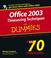 Cover of: Office 2003