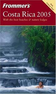 Cover of: Frommer's Costa Rica 2005 (Frommer's Complete)