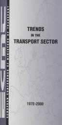 Cover of: Trends in the Transport Sector, 1970-2000: 2002 Edition