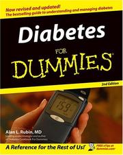 Cover of: Diabetes for Dummies by Alan L., MD Rubin