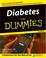Cover of: Diabetes for Dummies
