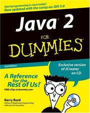 Cover of: Java 2 for Dummies by Barry Burd