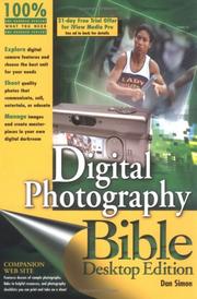 Cover of: Digital photography bible