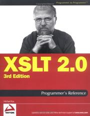 Cover of: XSLT 2.0 Programmer's Reference (Programmer to Programmer)