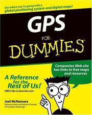 Cover of: GPS for dummies by Joel McNamara