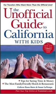 Cover of: The Unofficial Guide to California with Kids (Unofficial Guides)