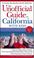 Cover of: The Unofficial Guide to California with Kids (Unofficial Guides)