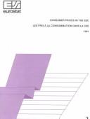 Cover of: Consumer Prices in the Eec, 1991/Les Prix a LA Consummation Dans LA Cee, 1991 (Consumer Prices in the Eec/Les Prix a La Consummation Dans La Cee)