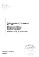 Cover of: Commission's programme  for 1990
