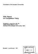 Cover of: Report on Competition Policy, 20th, 1990 (Report on Competition Policy Commission of the European Communities)