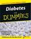 Cover of: Diabetes for Dummies, UK Edition