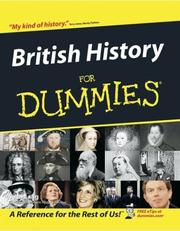 Cover of: British history for dummies by Sean Lang, Sean Lang