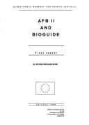 Cover of: AFB II and bioguide by ALTENER Programme.