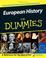 Cover of: European History for Dummies