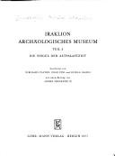 Cover of: Corpus der minoischen und mykenischen Siegel, Bd.2/2, Iraklion, Archäologisches Museum by Nikolaos Platon, Ingo Pini, Gisela Salies